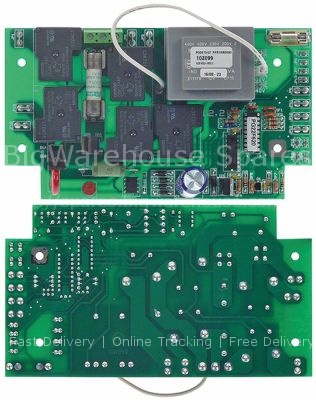PCB L 180mm W 100mm suitable for ROBOT COUPE 400V