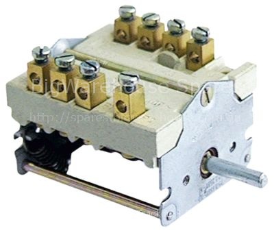 Cam switch ON-OFF connection screw clamp