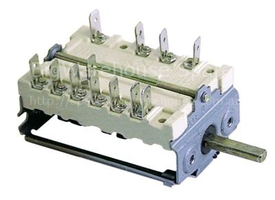 Cam switch 4 operating positions 2NO/2CO sequence 0-1-2-3 16A sh