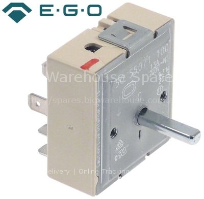 Energy regulator 230V 13A dual circuit turn direction right EGO