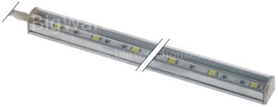 LED bar L 1200mm W 20mm H 20mm aluminium cable length 1000mm