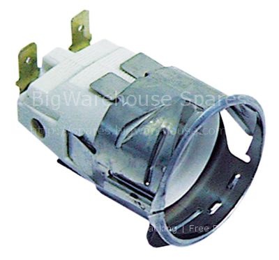 Lamp socket socket E14 220-230V mounting ø 35,5mm connection mal
