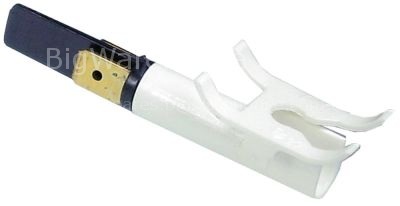 Indicator light 230V clear connection male faston 6.3mm
