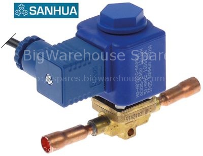 Solenoid valve SANHUA type MDF-A03-3H003 230V p max 45bar L 112m