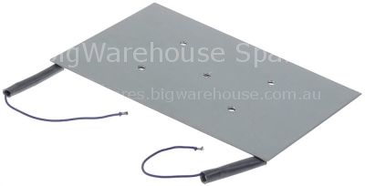 Hot plate 2700W 230V heating circuits 1 cable length 1650mm L 36