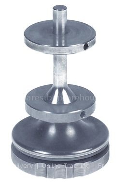 Mixer disc complete stainless steel jar ø 70mm stainless steel O