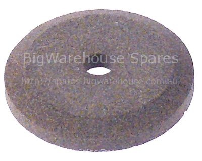 Grindstone ø 50mm thickness 8mm bore ø 8mm grained fine with bev