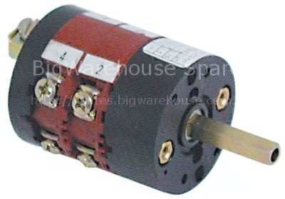 Rotary switch 3 0-1-2 sets of contacts 4 type CS0168308 400V 16A
