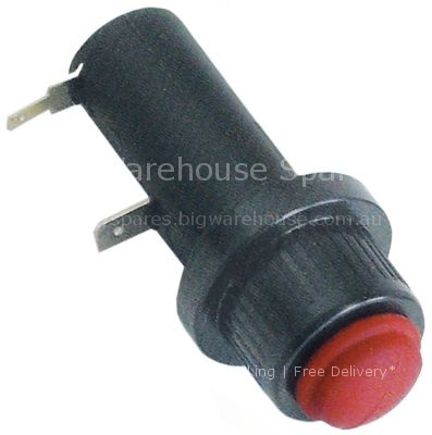 Ignition switch for battery type AA 1,5V mounting ø 22mm built-i