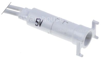 Indicator light 5V green connection cable 170mm