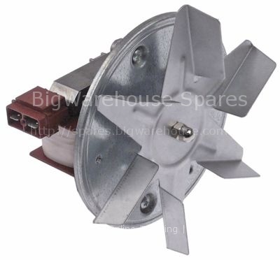 Hot air fan 220-240V 33W 50/60Hz L1 57mm L2 13mm L3 21mm L4 87mm