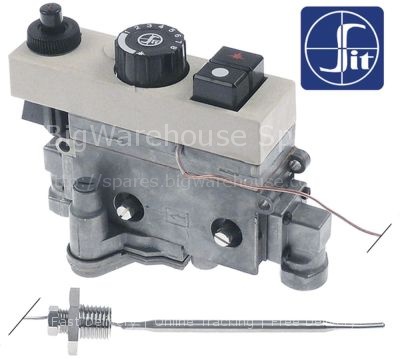 Gas thermostat SIT type MINISIT 710 t.max. 200°C 60-200°C gas in