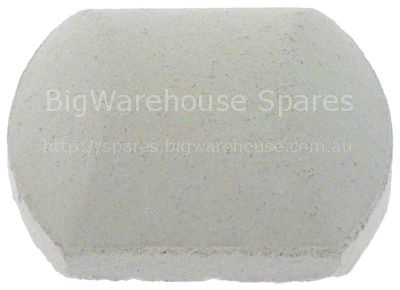 Ceramic briquetts size 53x53x24 Qty