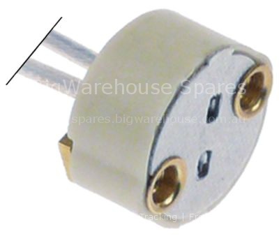 Lamp socket socket G4 cable length 130mm connection male faston