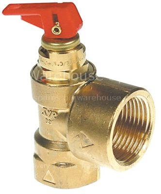 Safety valve T1: 3/4" T2: 1" triggering pressure 1bar