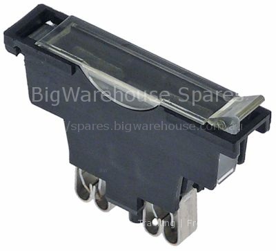Fuse holder for USIG suitable fuse 5x20/5x25/5x30 1-pole 6,3A ra