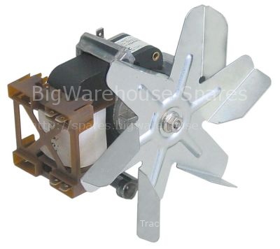 Hot air fan 220-230V 36W 0,26A L1 60mm L2 10mm L3 20mm L4 87mm f