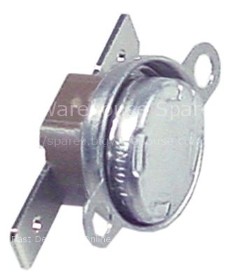 Bi-metal thermostat hole distance 23,8mm switch-off temp. 80°C 1