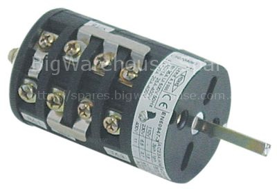 Rotary switch 3 1-0-2 sets of contacts 8 type CS0204083 400V 25A