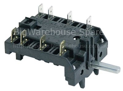 Cam switch 4 operating positions selector switch sequence 0-1-2-