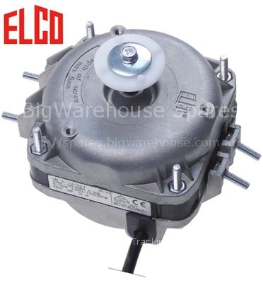 Fan motor ELCO 5W 230V 50/60Hz bearing slide bearing L1 48mm L2