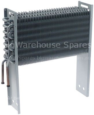 Evaporator L 390mm W 90mm H 200mm total length 400mm overall wid