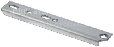 Bracket for hinge L 180mm W 31mm lower mounting distance 58mm