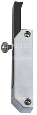 Handle latch L 137mm mounting distance 118mm locking version ref