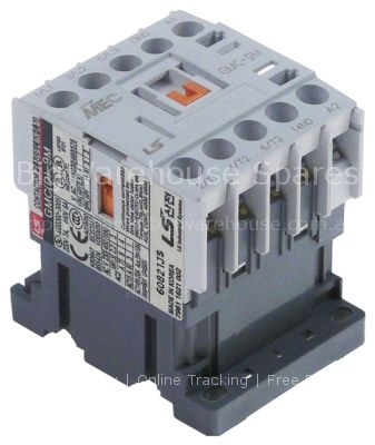 Power contactor resistive load 20A 230VAC (AC3/400V) 6A/3.7kW ma