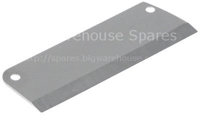 Spare blades L 88mm W 30mm 75 suitable for SAMMIC for