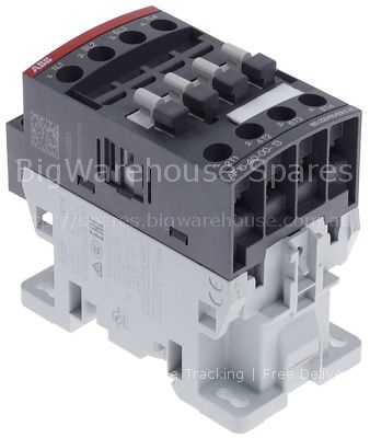 Power contactor resistive load 30A 100-250VAC (AC3/400V) 18A/7.5