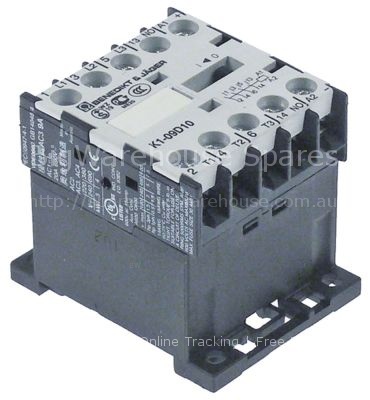 Power contactor resistive load 20A 230VAC (AC3/400V) 9A/5kW main