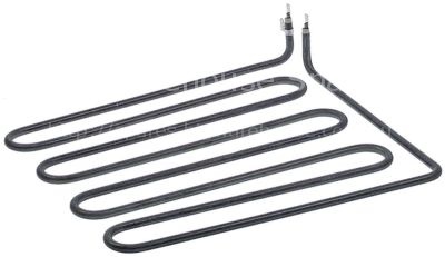 Heating element 3000W 240V L 330mm W 310mm H 55mm connection mal