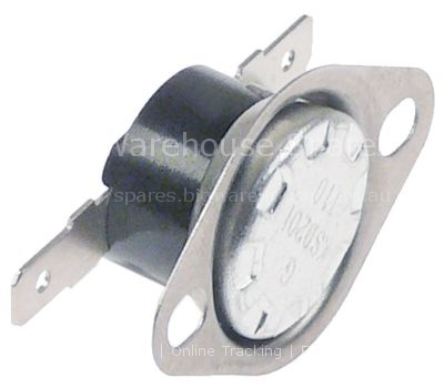 Temperature limiter hole distance 23,5mm switch-off temp. 110°C