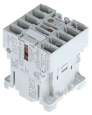 Power contactor resistive load 20A 230VAC (AC3/400V) 9A/4kW main