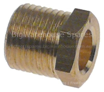 Thermocouple fitting brass Qty 1 pcs for thermocouple suitable f