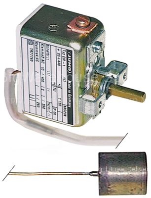 Thermostat t.max. 440°C temperature range 20-500°C 1-pole 1CO 10