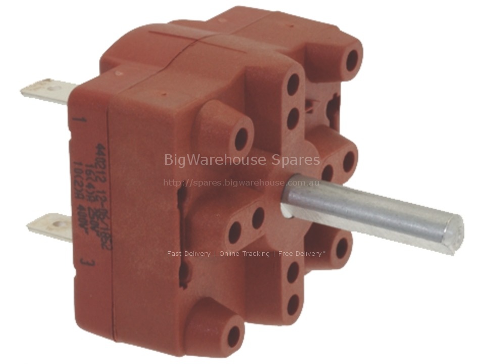 SELECTOR SWITCH 0-3 POSITIONS 16A 600V