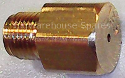 Gas injector bore ø 1,35mm M8x0.75
