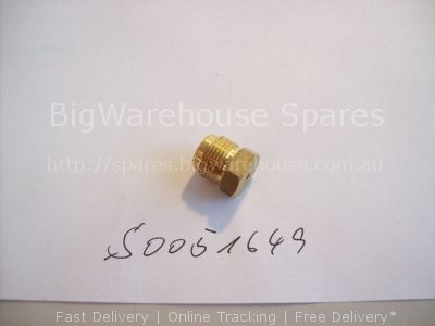 Gas injector thread M13x1 bore ø 240mm WS 13 natural gas