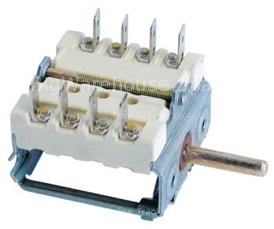 Cam switch ON-OFF connection male faston