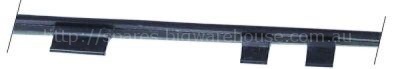 Door seal profile 2968 L 345mm Qty 1 mounting pos. upper