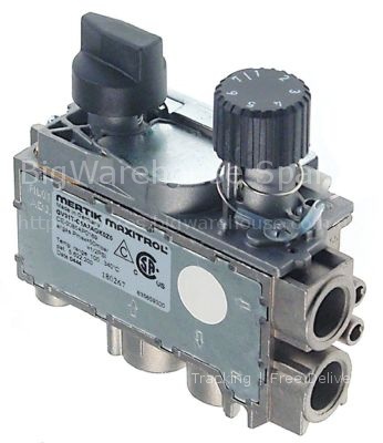 Gas thermostat MERTIK t.max. 195°C 100-195°C gas inlet bottom 3/