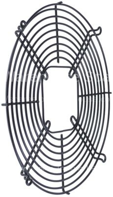 Grid for fan wheel ø 254mm H 17mm mounting distance 1 290mm