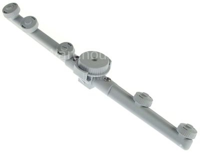 Rinse arm L 300mm nozzles 4 mounting ø 10mm mounting pos. upper
