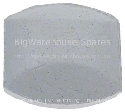 Ceramic briquetts size 50x50x26mm Qty 40 pieces (2.4kg)