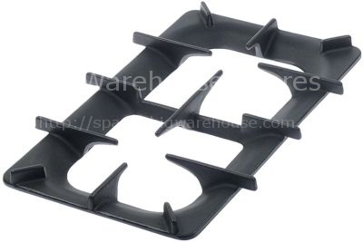 Pan support W 318mm L 548mm H 45mm suitable for LAINOX