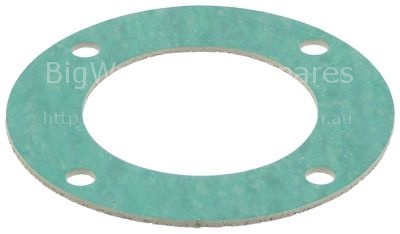 Gasket suitable for LAINOX ED ø 84mm ID ø 50mm fibre thickness 2