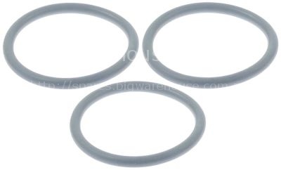 O-ring set silicone 2" for drain tap Qty 3 pcs