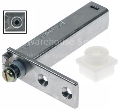 Spring assisted hinge series 175 mounting pos. left/right torx L